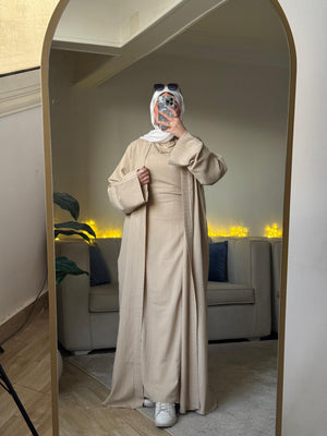Layal kaftan Beige