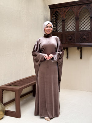 عباية "سهر" من InSeason⭐️ المقاس : وان سايز من 50 كيلو 100 كيلو Cafe