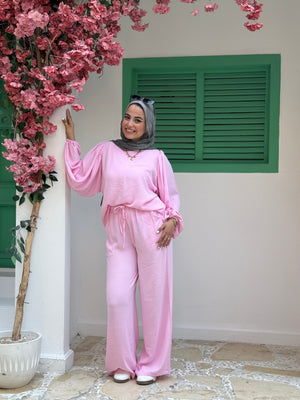 University Set🥱 Pink