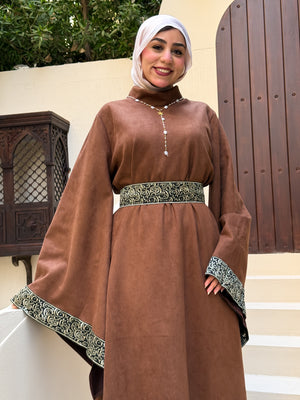 عباية "مسك"✨🖤 Brown