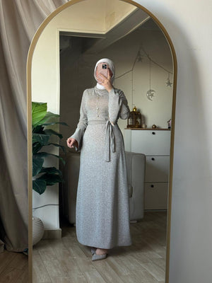 Glittery Dress Silver