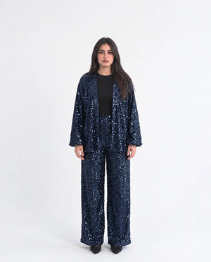 Winter Bling set XL (75-95 kg) Dark blue