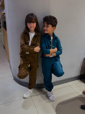 Children’s Suit Brown