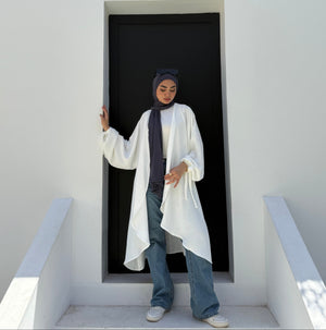 Summer Cardigan One size | From 55 to 95 kg White