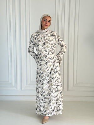 Leaves Dress🍃 Olive