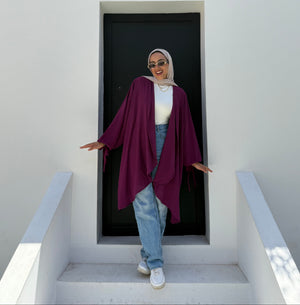 Summer Cardigan One size | From 55 to 95 kg Purple