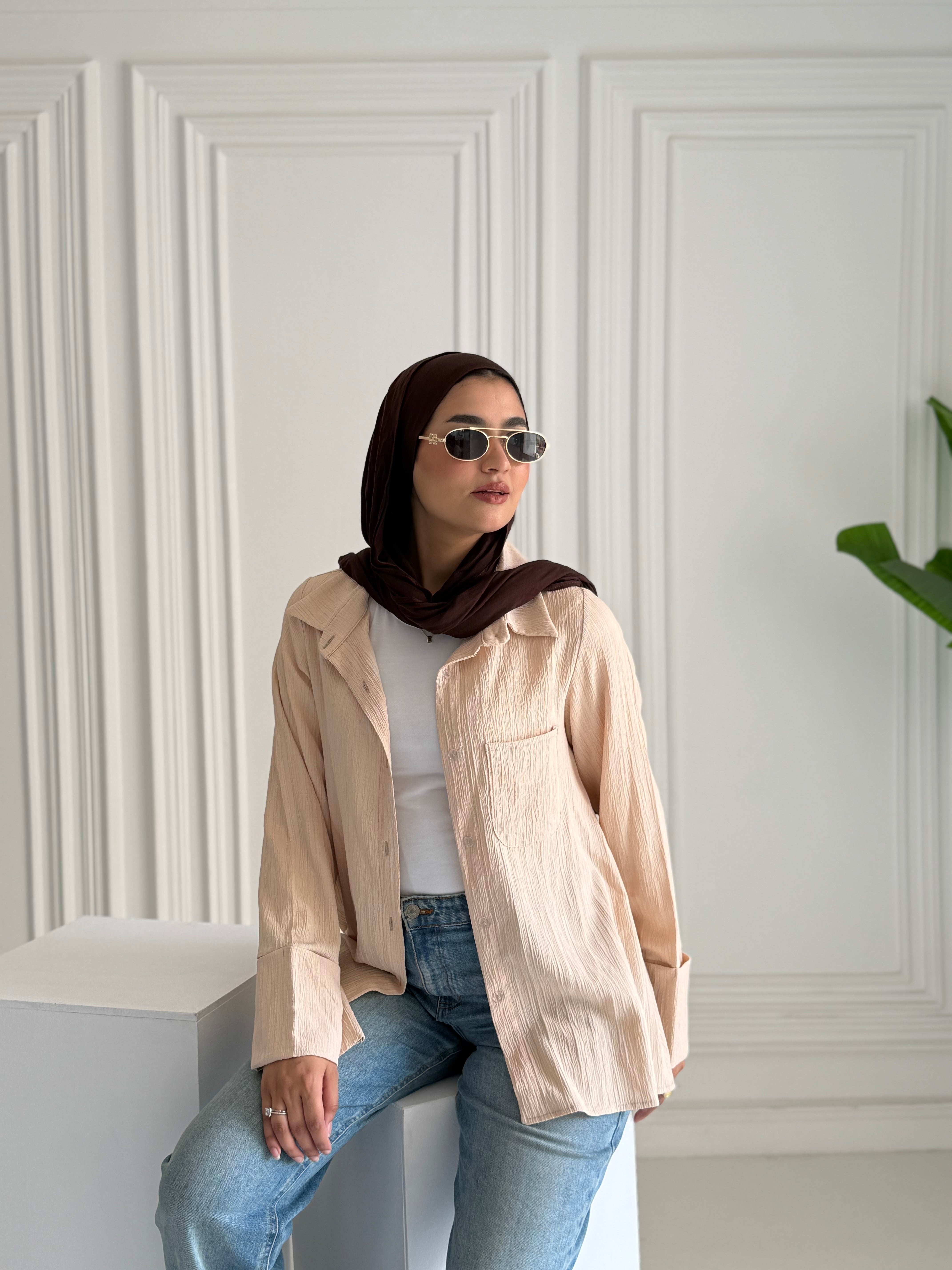 Jamila Chemise🤍 Beige