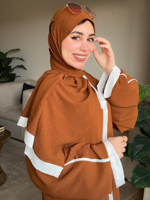 Taqwa Abaya Brown