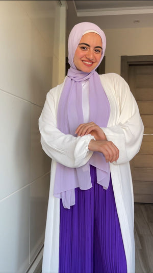 Sunshine Cardigan💜 Size two (medium) fits weights from 65 to 75 kg White