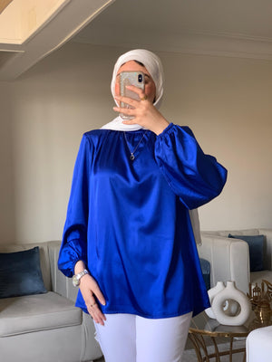 Satan Blouse🦄 Blue