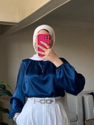 Satan Blouse🦄 Navy