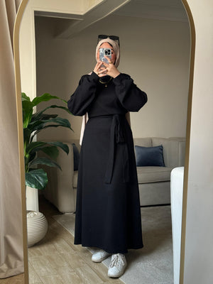 Winter Dress - فستان بيزك شتوي