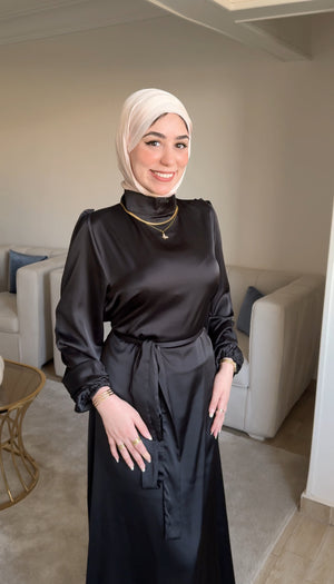 Soirée Dress - فستان سوارية Black