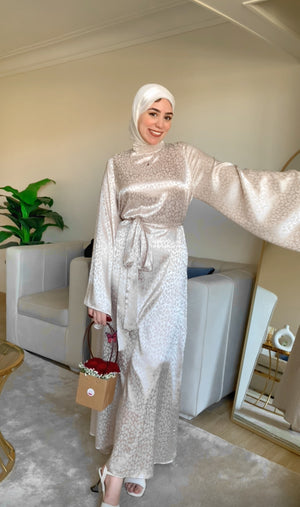 Jaquard Soirée Dress