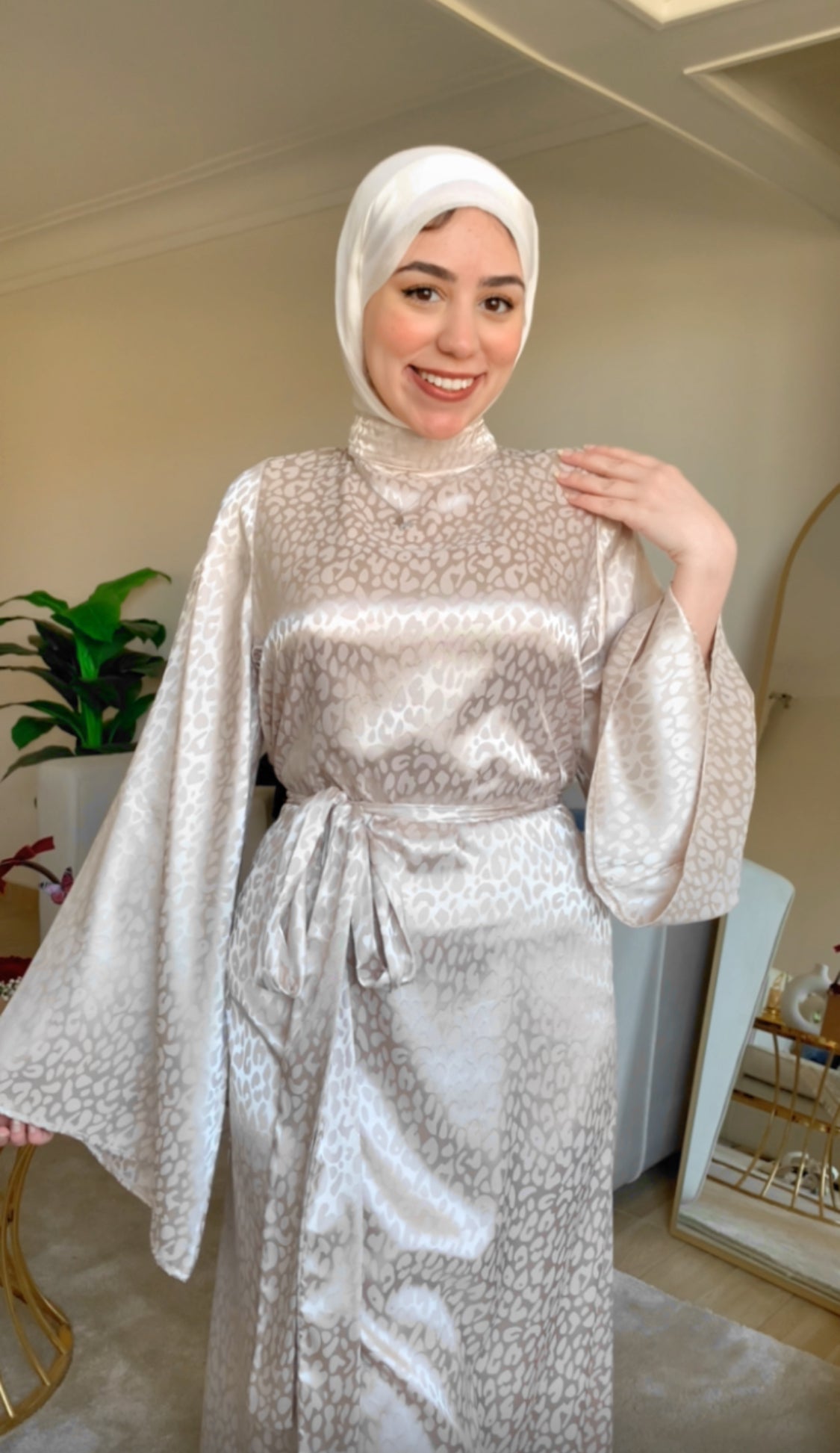 Jaquard Soirée Dress