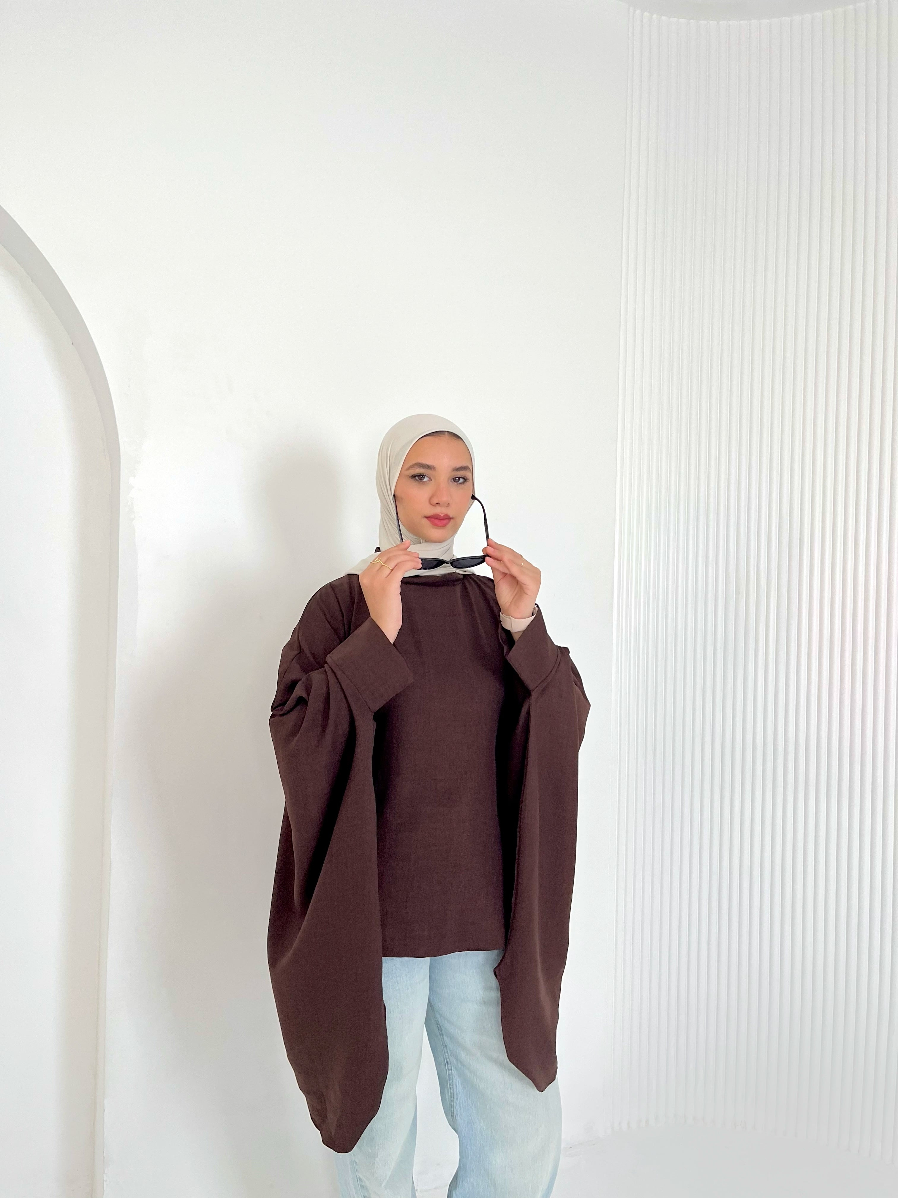Flow linen blouse