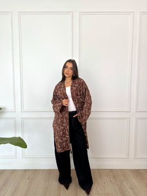 Sunlight Cardigan Brown Free Size – Fits up to 95 kg