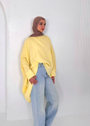 Flow linen blouse