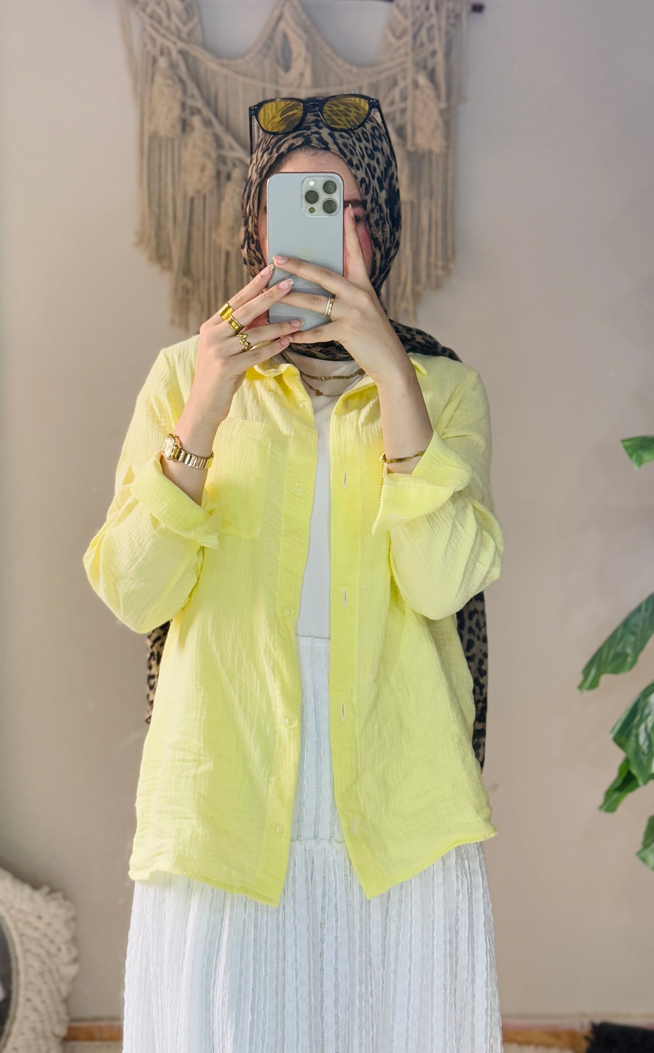 شميز الصيف 🏖️ Yellow