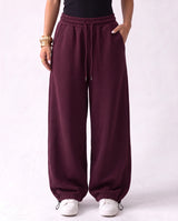 Cuff Wide Pants