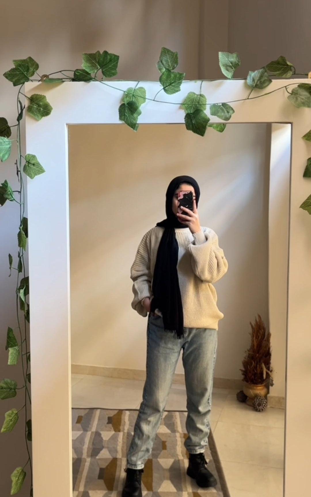 Tricot pullover Beige