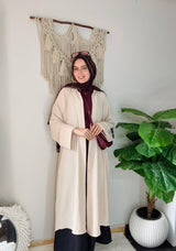 Long Shirt🦋 Beige
