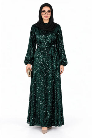 Glamming Dress Dark green
