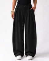 Pleated Wide Pants