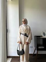 Linen set Beige
