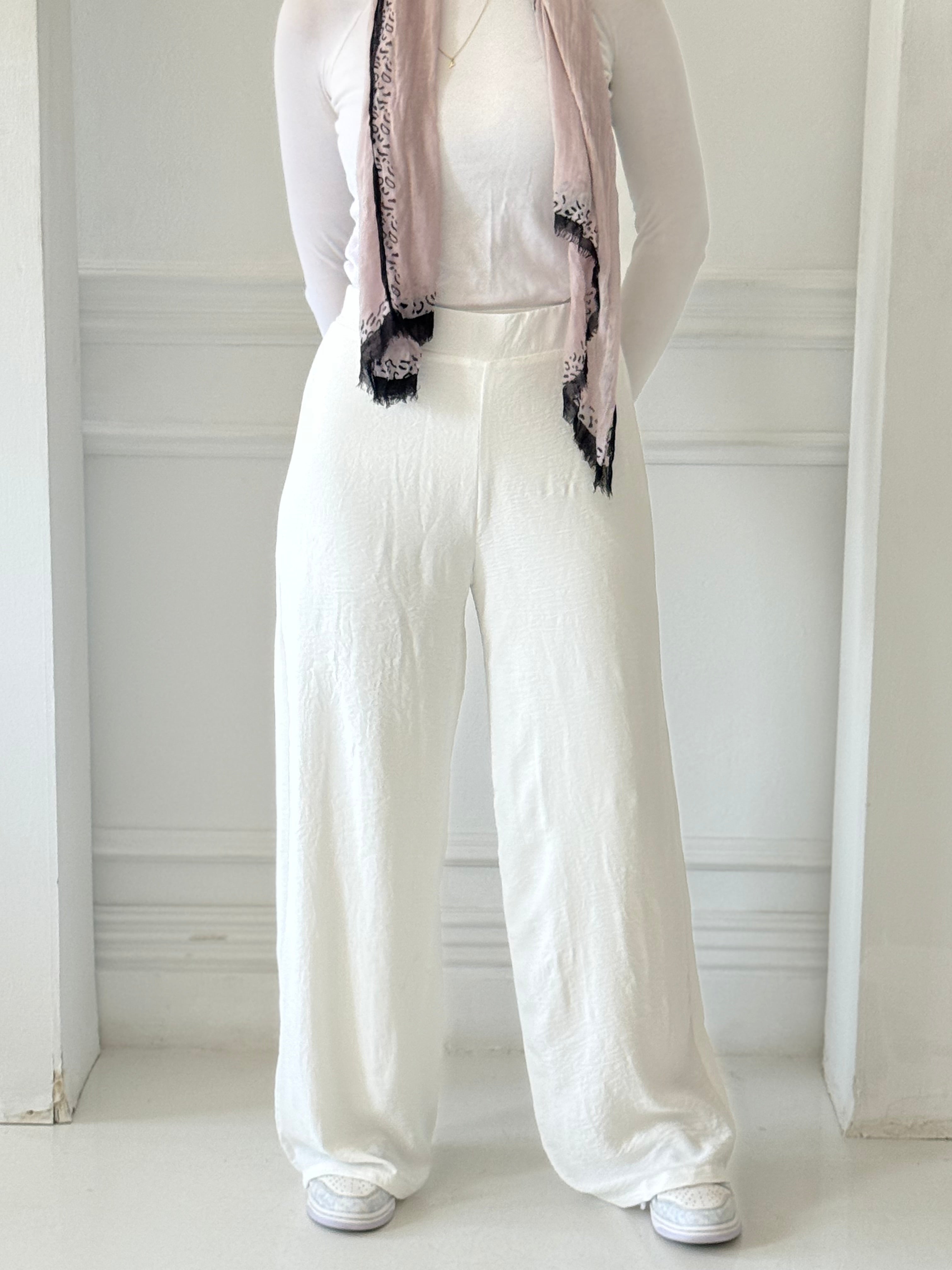 Wideleg Pants🎁 White