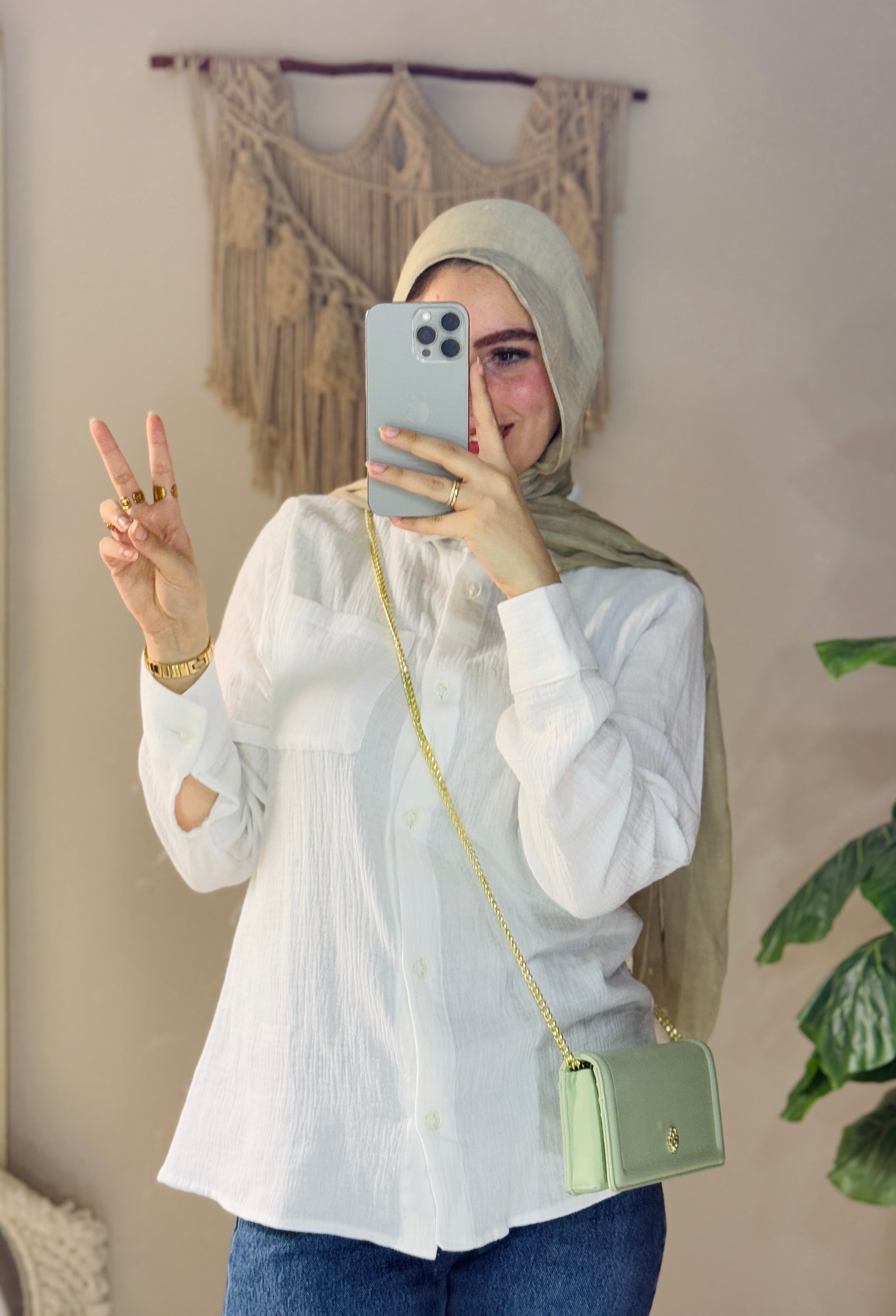 شميز الصيف 🏖️ White