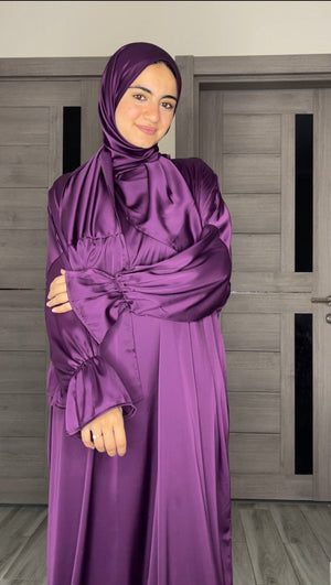 Misk Isdal Purple المقاس : وان سايز من 55 كيلو حتي 100 كيلو