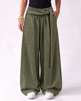 Tie Wide Pants