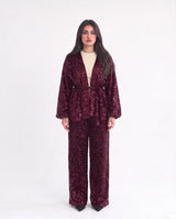 Winter Bling set Burgundy