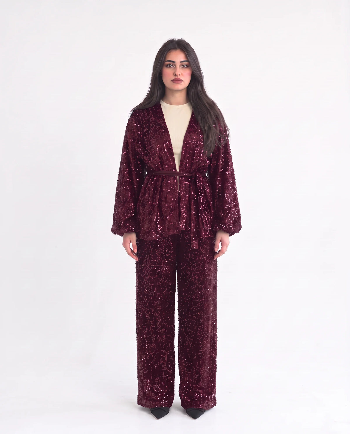 Winter Bling set Burgundy