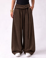 Tie Wide Pants