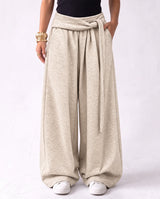 Tie Wide Pants