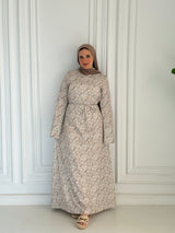 Zahraa Dress💐 Brown