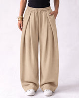 Pleat Wide Pants