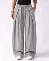 Pleat Wide Pants