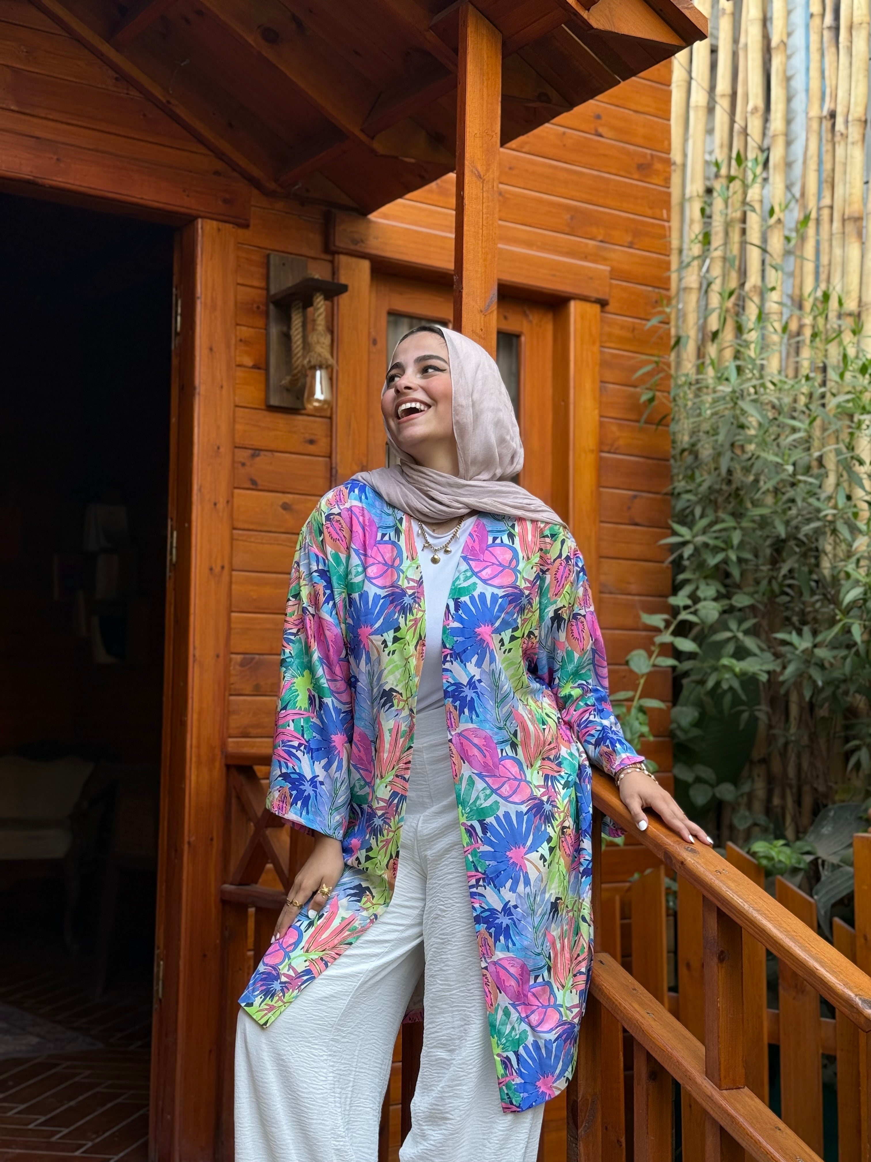Colorful Cardii🎨 المقاس وان سايز يلبس من 55حتي 95 كيلو Maldives