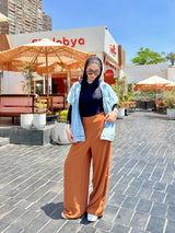 Wideleg Pants Camel
