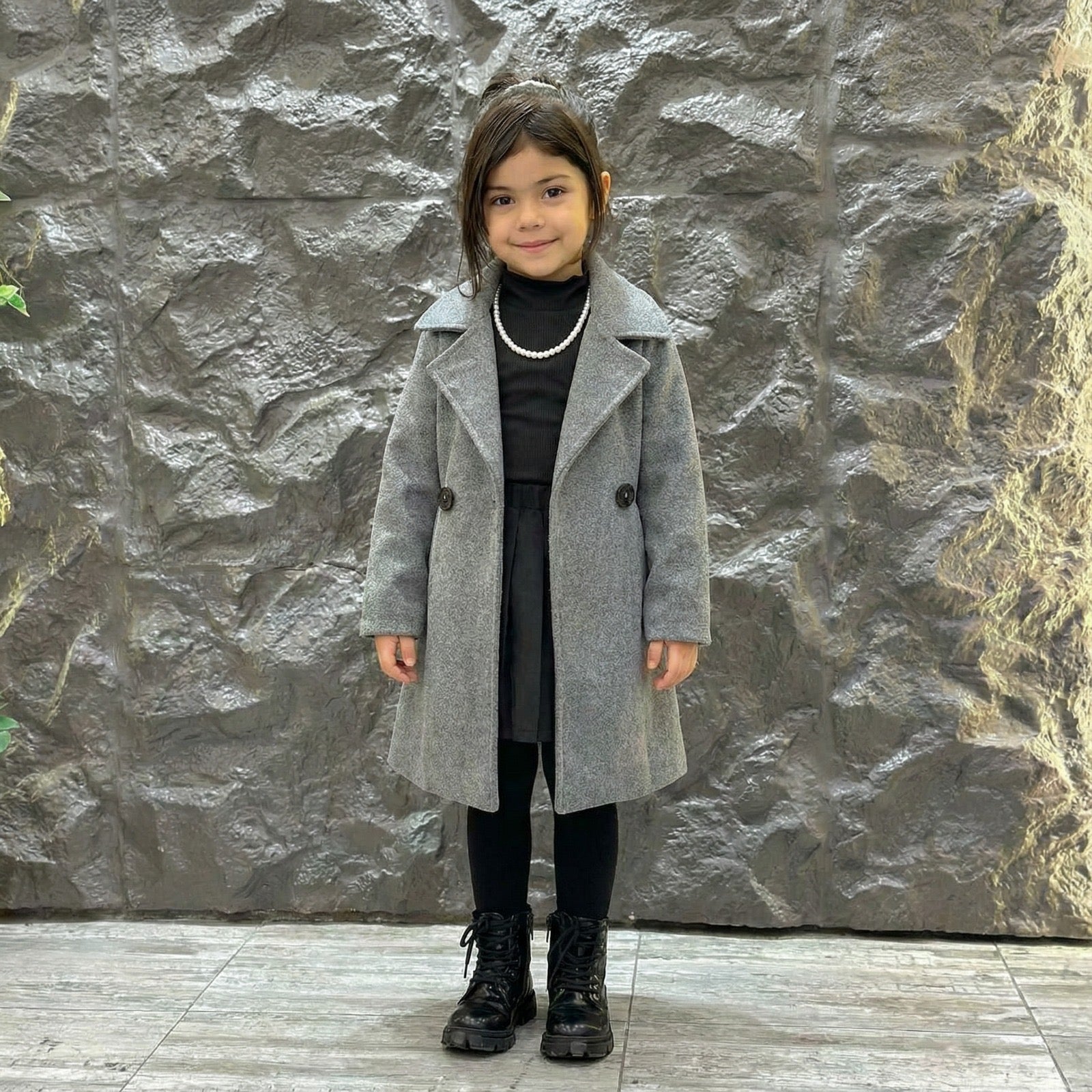 Girl’s Coat Grey