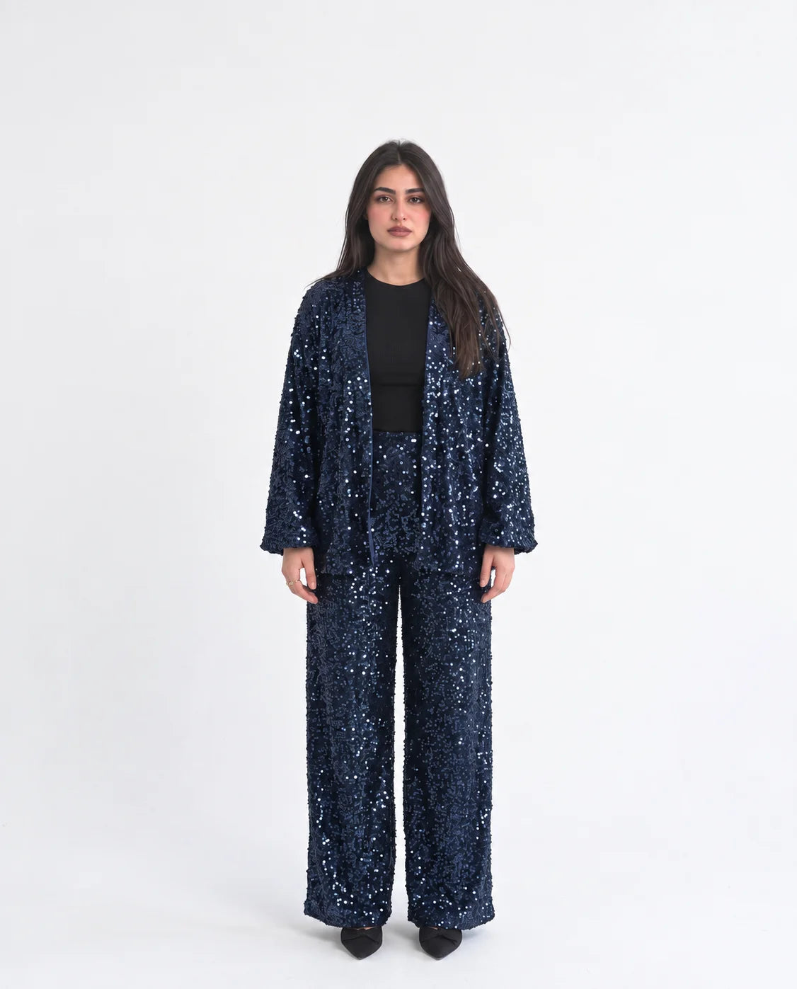 Winter Bling set XL (75-95 kg) Dark blue