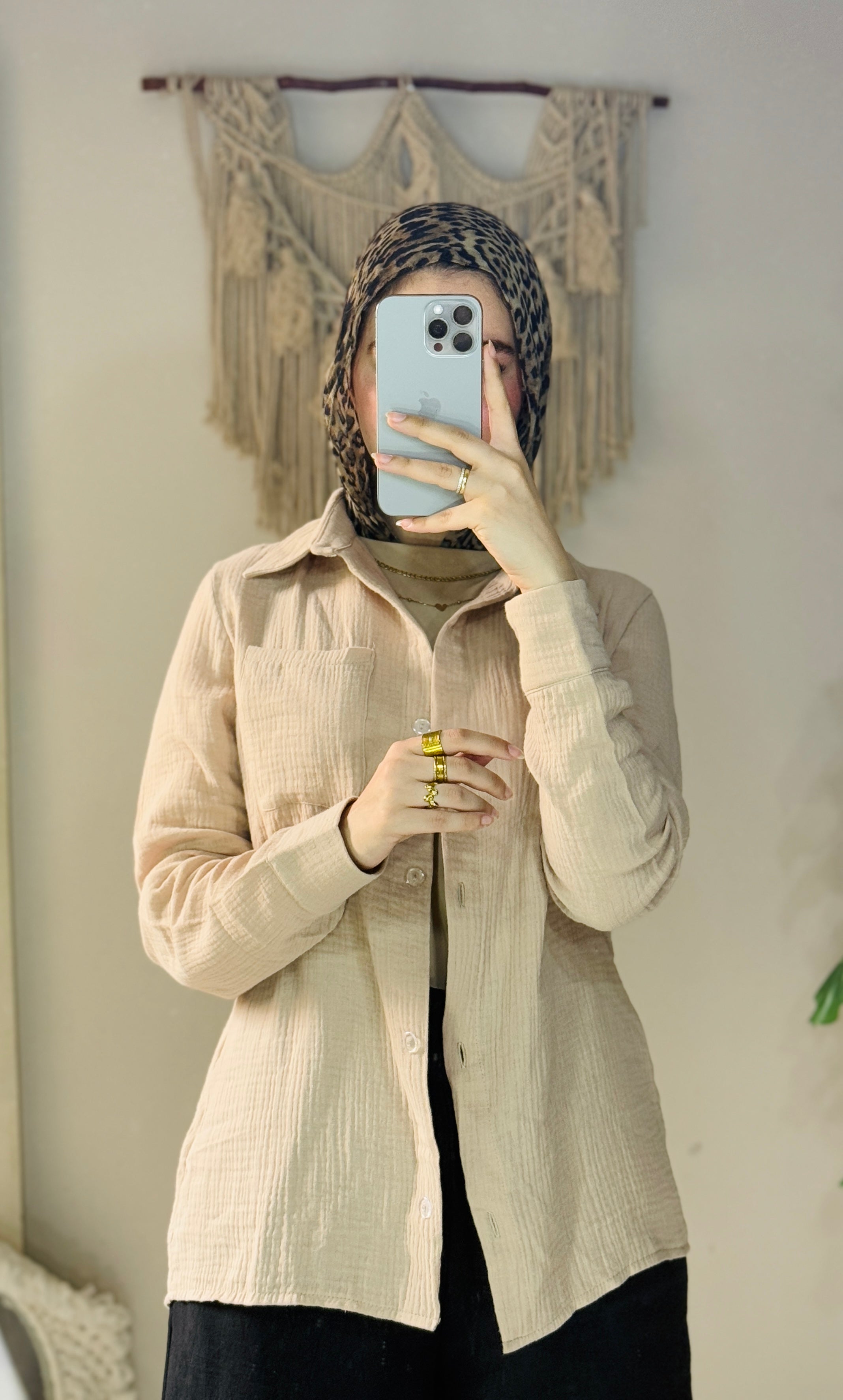 شميز الصيف 🏖️ Beige