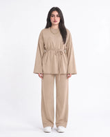 Tie Waist Lounge Set