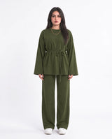 Tie Waist Lounge Set