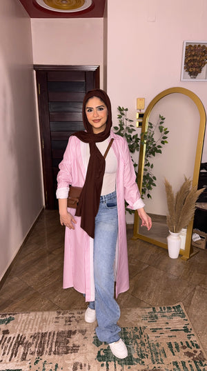 Lined Long Chemise🤍