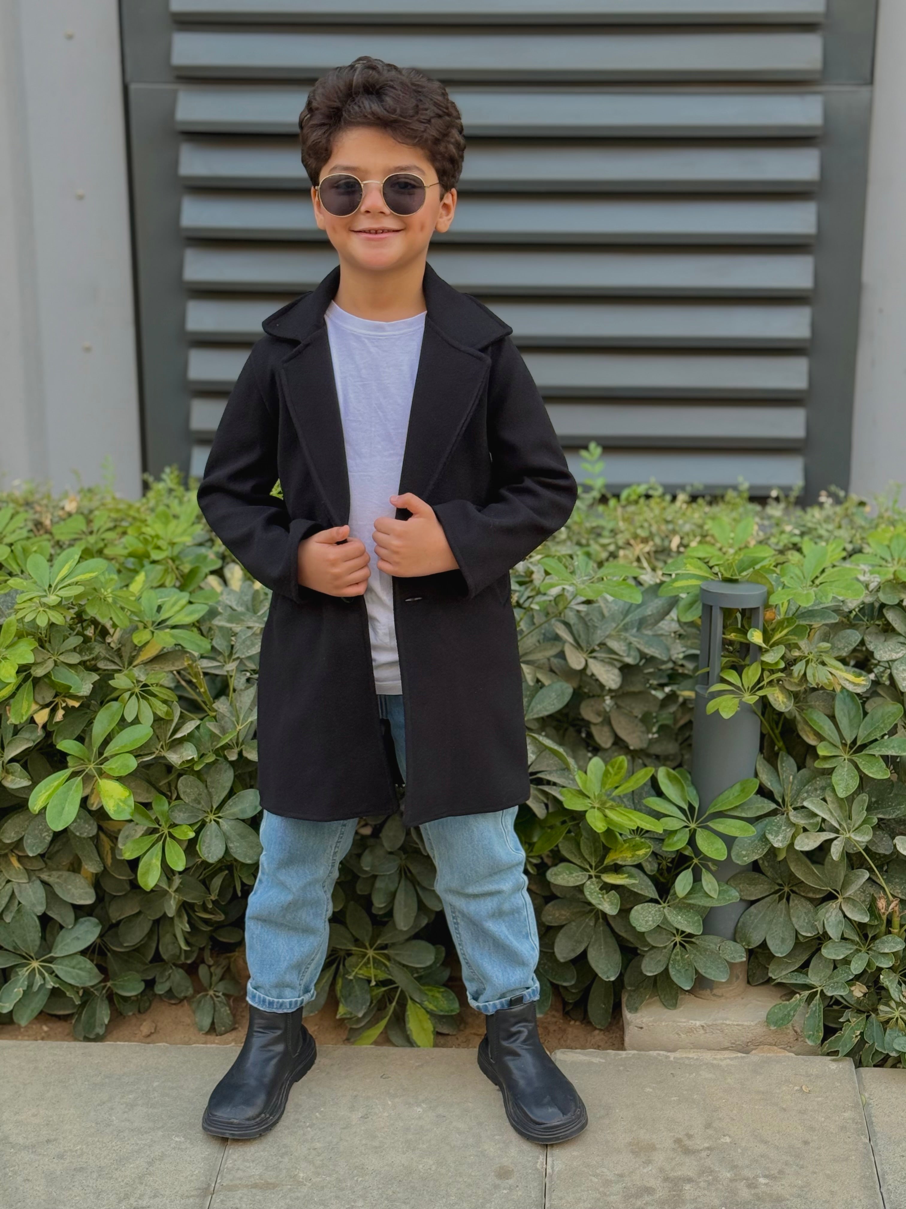 Boy's coat Black