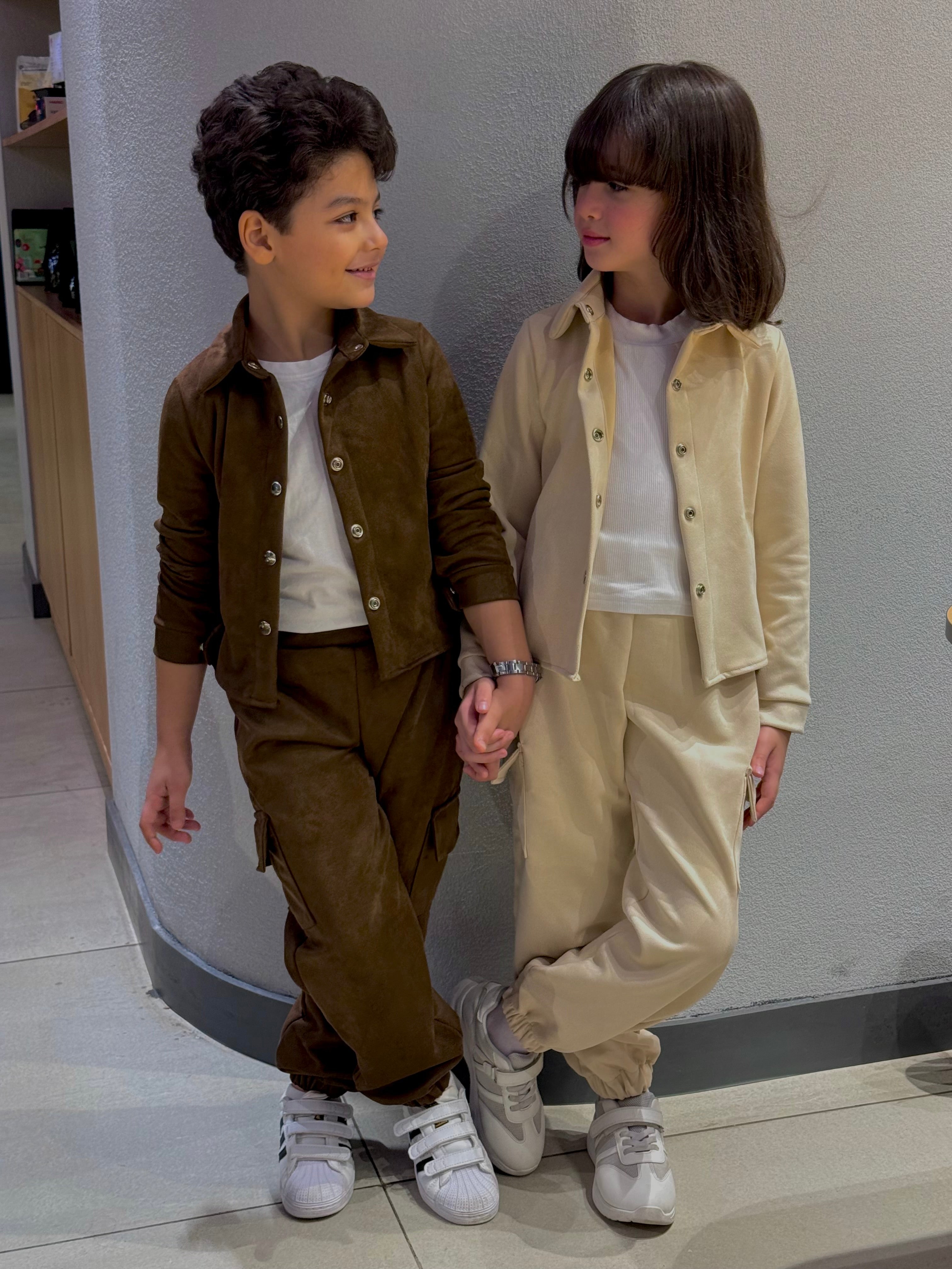 Children’s Suit Beige